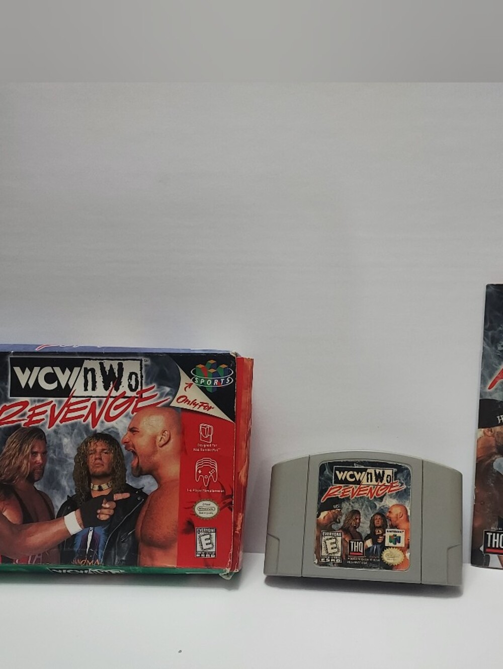 Wcw Nwo Revenge Nintendo 64 Game Set